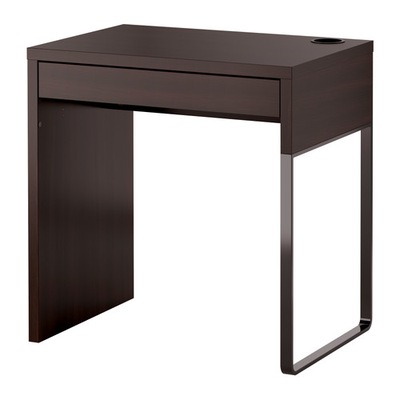 IKEA MICKE Biurko, czarnobrąz, 73x50 cm