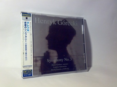 Górecki symphony 3 Dawn Upshaw David Zinman London Sinfonietta CD JAPAN NEW