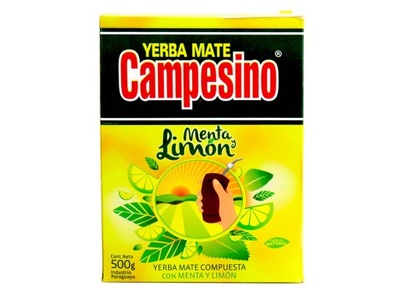 Yerba Mate Campesino Menta Limon 500 g
