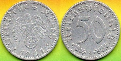 NIEMCY 50 Reichspfennig 1941 r E