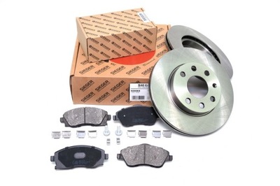 DISQUES 240MM + SABOTS DE FREIN AVANT OPEL CORSA C '00-2006 - milautoparts-fr.ukrlive.com