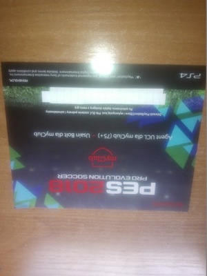 Kod DLC do gry PRO EVOLUTION SOCCER 2018 na PS4
