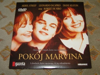 DVD Film - POKÓJ MARVINA, Streep, DiCaprio, Keaton