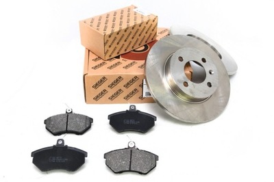 DISCS 256MM+ PADS FRONT VW PASSAT B3 B4 SPRAWDZ - milautoparts-fr.ukrlive.com