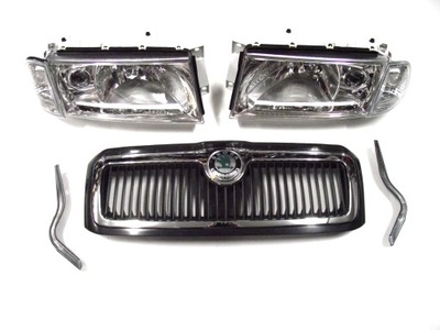 GRILLE LAMP DIRECTION INDICATOR SKODA OCTAVIA I SET - milautoparts-fr.ukrlive.com