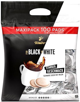 Kawa Senseo Tchibo Black n White saszetki 100 pads