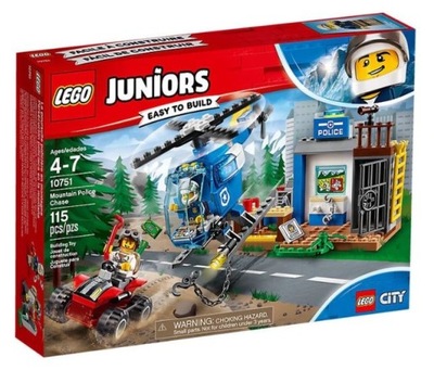 Klocki Lego Juniors Górski pościg policyjny 10751