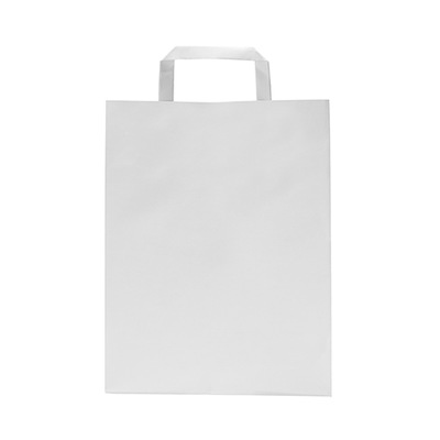Torba torebka papierowa biała 250x150x320 50szt.