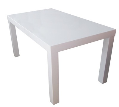 Stół biały matowy120x80 + 2x50 do 220 lub 140x80