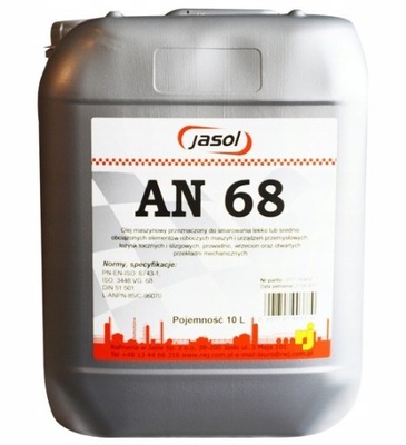 JASOL L-AN 68 10L olej maszynowy