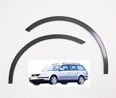 VW PASSAT B5 MOULDINGS MUDGUARDS PROTECTION '96-00 UNIVERSAL - milautoparts-fr.ukrlive.com