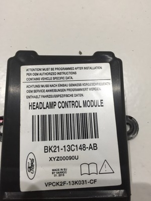 Ford transit mk8 модуль світла bk21-13c148-ab фото №1
