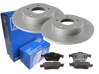 2× ATE 24.0110-0285.1 DISQUE DE FREIN + ATE SABOTS DE FREIN FREINS RENAULT T. ESPACE/LAGUNA/MEGANE - milautoparts-fr.ukrlive.com