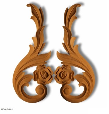 Drewniany element płaskorzeźba HCA-004-L