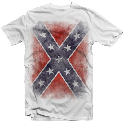 KOSZULKA T-SHIRT FLAGA KONFEDERACJI XXL