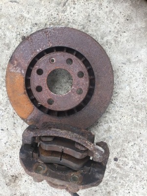 Суппорт тормозной левый fiat siena palio 240 257 фото №1