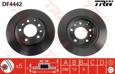 DISQUE DE FREIN ARRIÈRE MAZDA 6 GG GH PREMACY 626 GW - milautoparts-fr.ukrlive.com