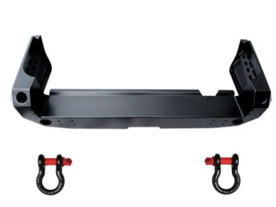 Бампер задняя mitsubishi pajero sport стальной задний фото №1