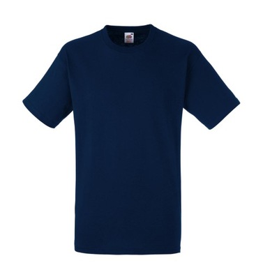 Koszulka T-shirt Fruit 195g - HEAVY - navy XL