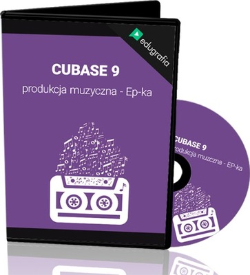 KURS CUBASE 9 - produkcja muzyczna - EPka - DVD