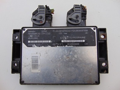 Бортовой компьютер 9639587680 9640899880 r04080015g citroen фото №1