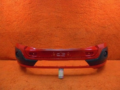 Transit custom повний бампер перед червоний 8 viii фото №1