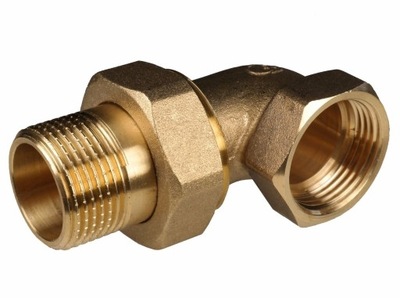 ŚRUBUNEK MOSIĘŻNY KĄTOWY 1/2" z oringiem 1/2 cala