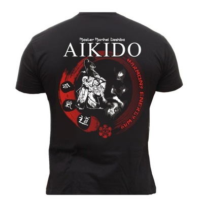 Dirty Ray koszulka T-Shirt Aikido DT20M