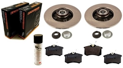 DISQUES SABOTS DE FREIN ROULEMENT CITROEN C3 II 2009- C3 PICASSO DS3 C4 CACTUS ARRIÈRE 30MM - milautoparts-fr.ukrlive.com