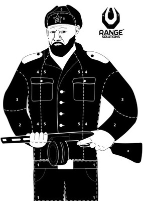 Tarcze strzeleckie RS-Soviet 50szt Rusek