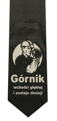 KRAWAT Górnika Barbórka Górnik wchodzi głębiej !!!