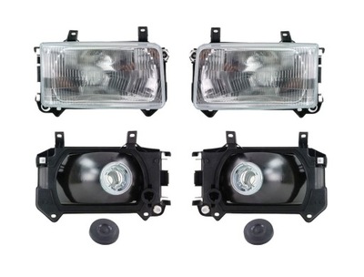 GRILLES LAMPS FRONT VW T4 TRANSPORTER 90-03 LEFT+RIGHT - milautoparts-fr.ukrlive.com