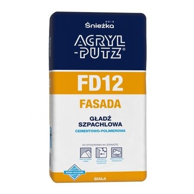 ACRYL-PUTZ FD12 FASADA GŁADŹ SZPACHLOWA 20KG