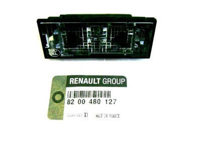 ROOF LIGHT PLATES REJESTRACYJNEJ RENAULT MASTER II III MASCOTT 8200480127 - milautoparts-fr.ukrlive.com