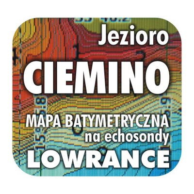 Jezioro Ciemino mapa na echosondy Lowrance Simrad