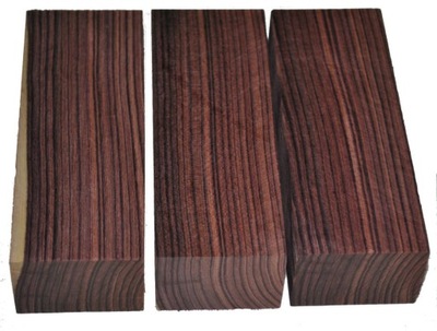 Masyw kingwood 130x50x34mm knifemaking