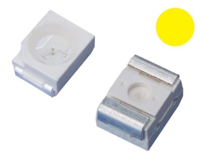 ART Diody LED SMD-3528 PLCC2 U-YELLOW Cena 10szt