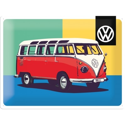 BOARD SZYLD VOLKSWAGEN T1 OGOREK VW METAL PLATE 30X40 - milautoparts-fr.ukrlive.com