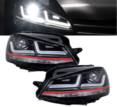 РЕШІТКИ GOLF 7 OSRAM HELLA ПОВНИЙ LED (СВІТЛОДІОД) GTI GT R 