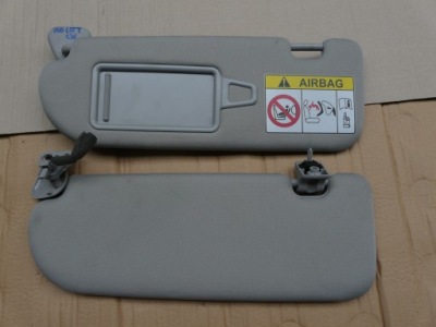 Сонцезахисний козирок козирок лівий правий hyundai i40 2012- фото №1