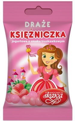 Cukierki Draże Jogurtowo-truskawkowe Skawa 70 g