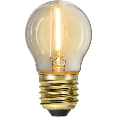 Żarówka LED E27 G45 0,8W Filament 2100k