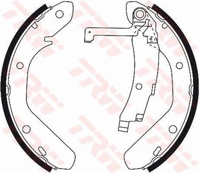 LUCAS SABOTS DE FREIN À TAMBOUR VW GOLF 1 MK1 I 1.5, PASSAT VARIANT - milautoparts-fr.ukrlive.com