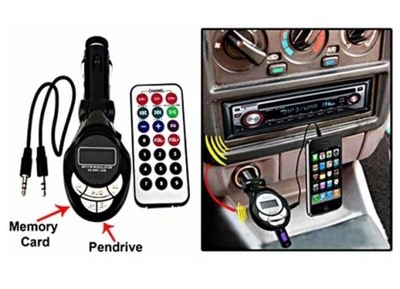 TRANSMITER MP3 USB SD CD ADAPTER RADIO SAMOCHODOWE