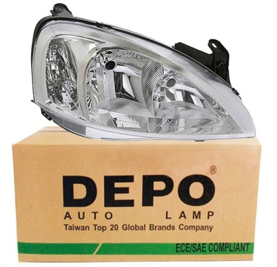 OPEL CORSA C 02-04 LAMP LAMP RIGHT DEPO - milautoparts-fr.ukrlive.com