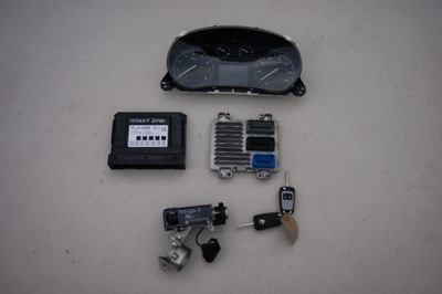 Замок зажигания dwa 2 ключи opel mokka x 16r 1.4t фото №1