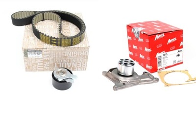 Грм + насос nissan juke micra v note 1.5 dci фото №1