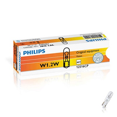 Philips Żarówki 10x W1.2.W Vision +30% światła