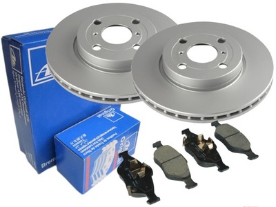 DISQUES + SABOTS DE FREIN ATE AVANT TOYOTA YARIS II DE 2006R - milautoparts-fr.ukrlive.com