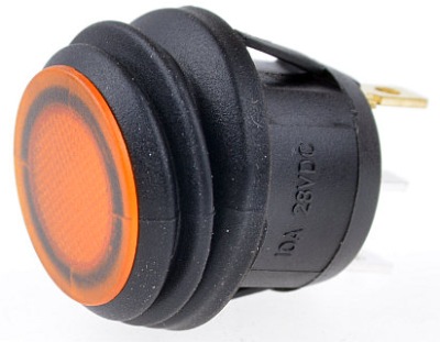 Переключатель выключатель лампа +led 12/24v 10a противотуманная фара фото №1